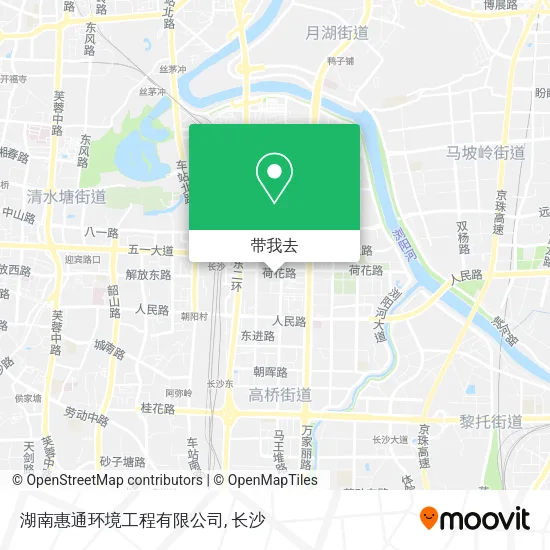 湖南惠通环境工程有限公司地图