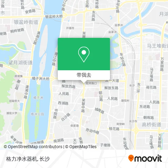 格力净水器机地图