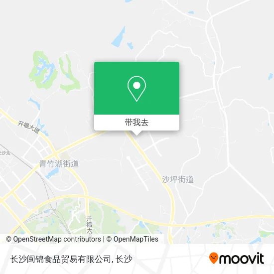 长沙闽锦食品贸易有限公司地图