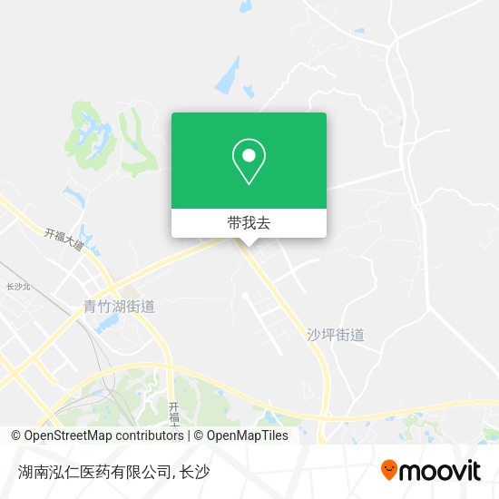 湖南泓仁医药有限公司地图