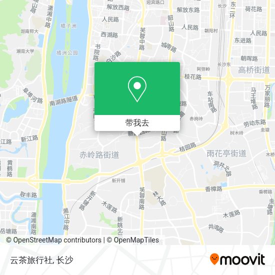 云茶旅行社地图