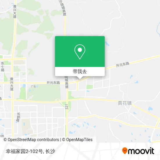幸福家园2-102号地图