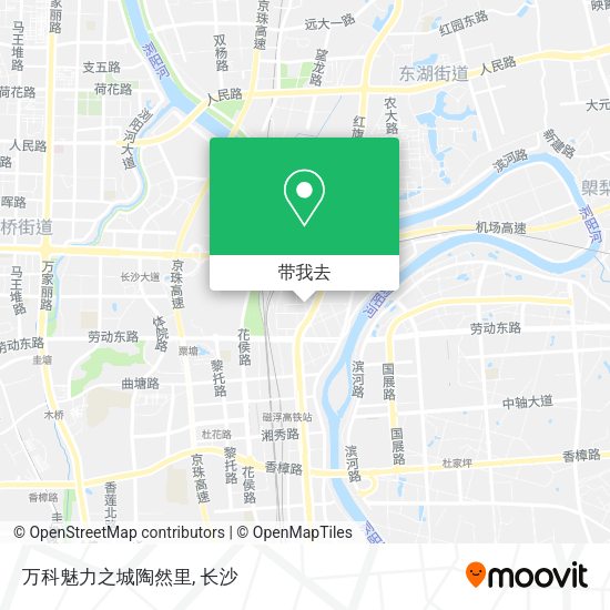万科魅力之城陶然里地图
