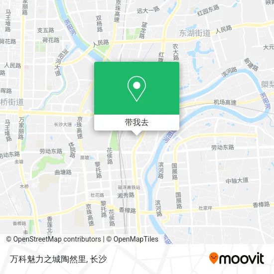 万科魅力之城陶然里地图