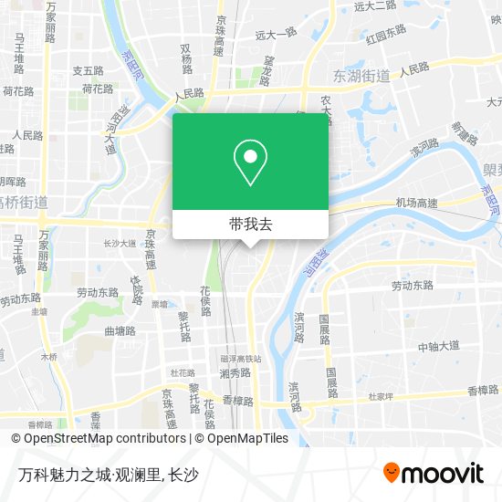 万科魅力之城·观澜里地图