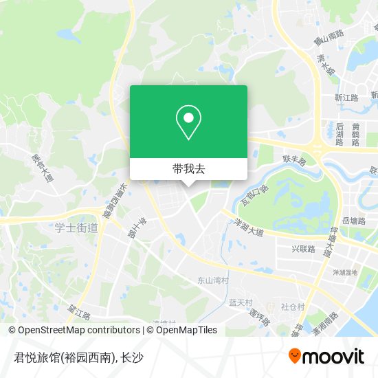 君悦旅馆(裕园西南)地图