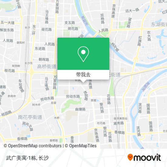 武广美寓-1栋地图