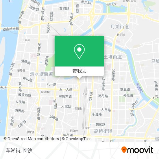 车湘街地图