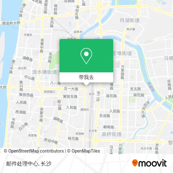 邮件处理中心地图