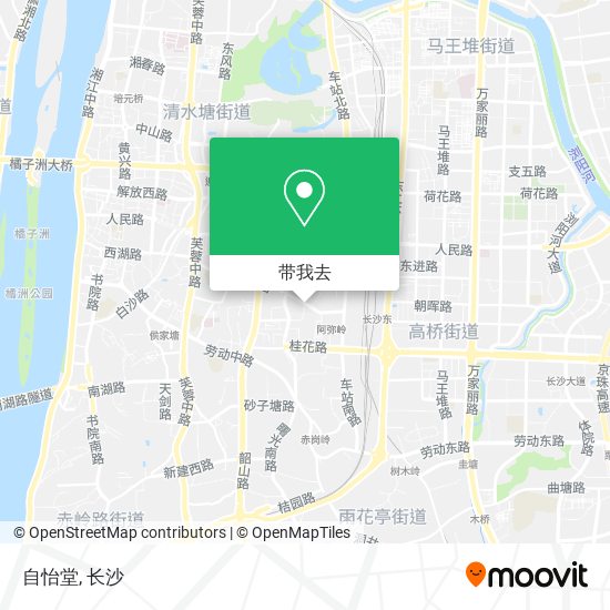 自怡堂地图