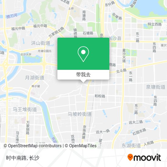 时中南路地图