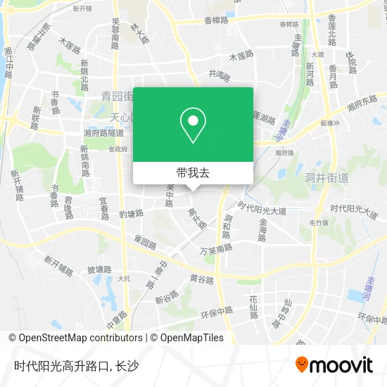时代阳光高升路口地图