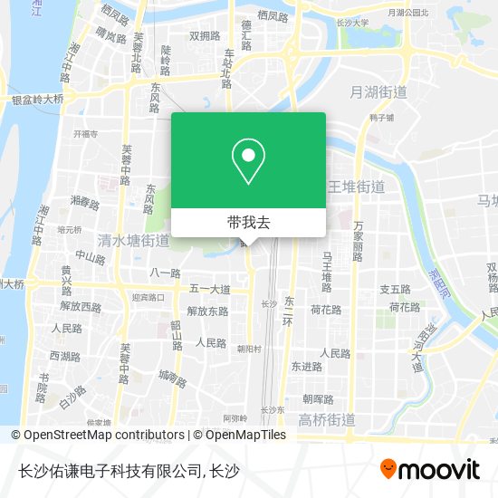 长沙佑谦电子科技有限公司地图