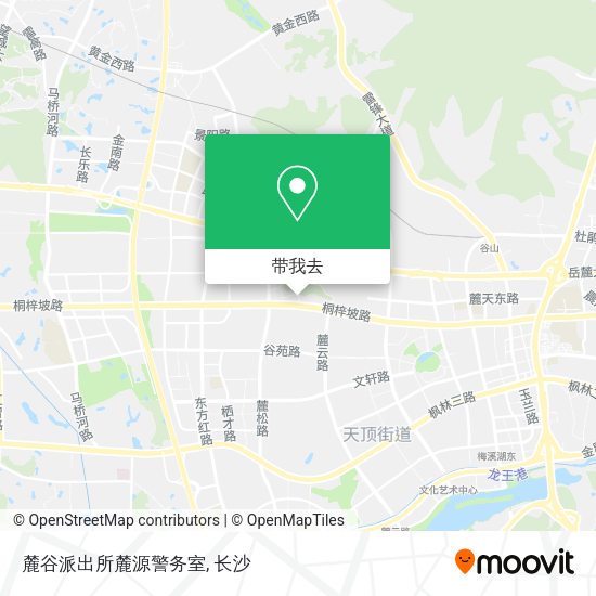 麓谷派出所麓源警务室地图