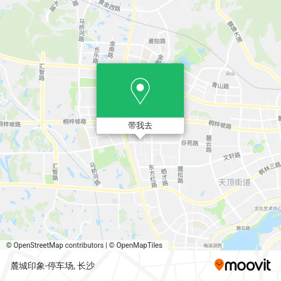 麓城印象-停车场地图