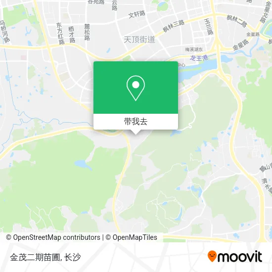 金茂二期苗圃地图