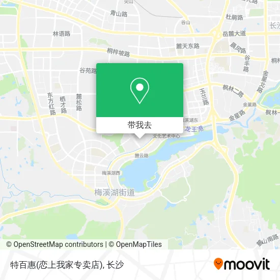 特百惠(恋上我家专卖店)地图