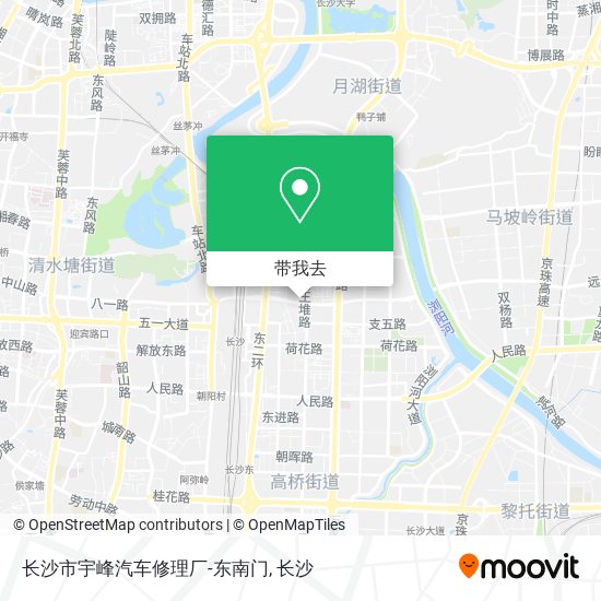 长沙市宇峰汽车修理厂-东南门地图