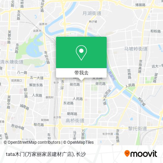 tata木门(万家丽家居建材广店)地图