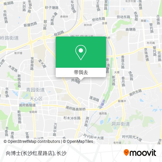 向博士(长沙红星路店)地图
