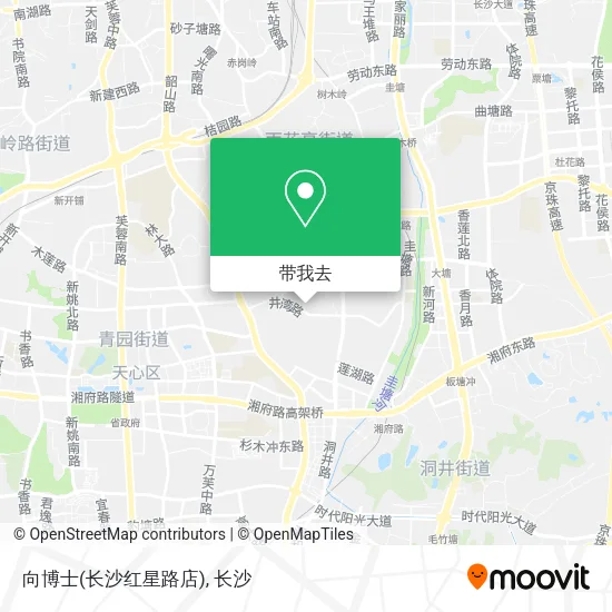 向博士(长沙红星路店)地图