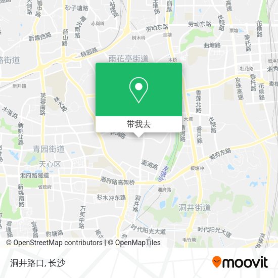 洞井路口地图