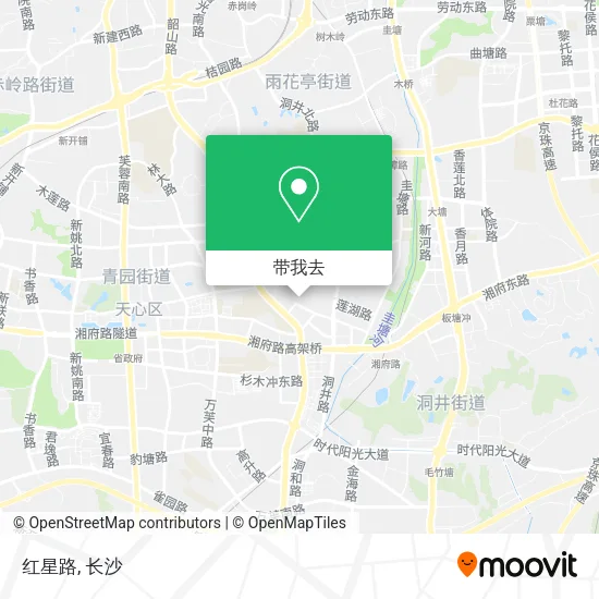 红星路地图