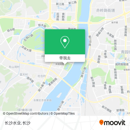 长沙水业地图