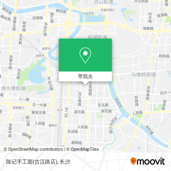 陈记手工面(古汉路店)地图
