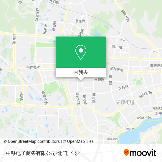 中移电子商务有限公司-北门地图