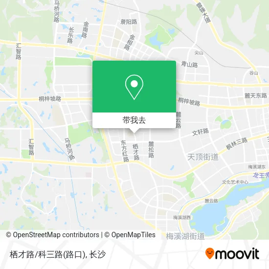栖才路/科三路(路口)地图