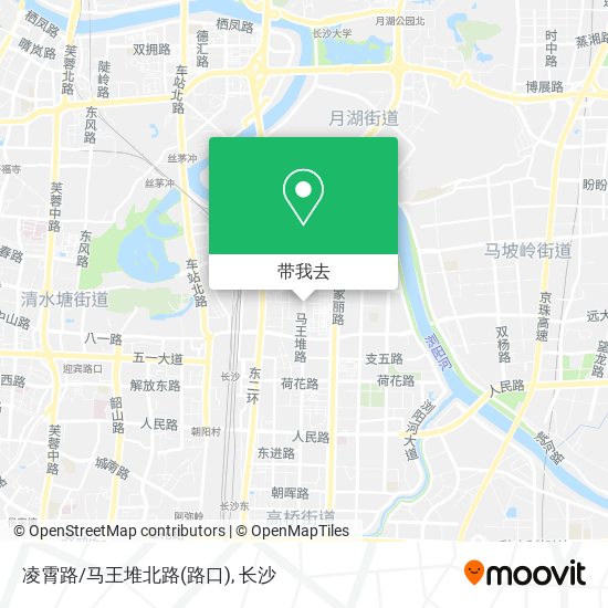 凌霄路/马王堆北路(路口)地图