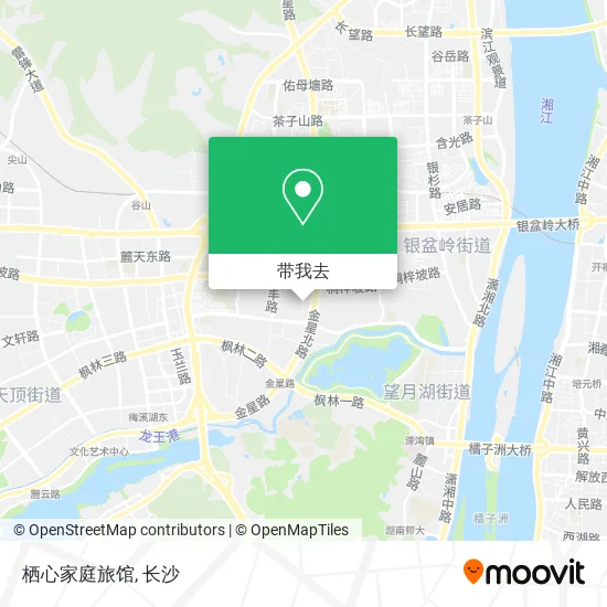 栖心家庭旅馆地图