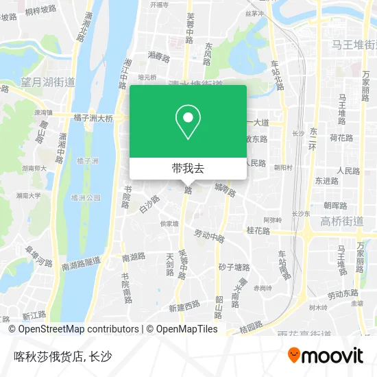 喀秋莎俄货店地图