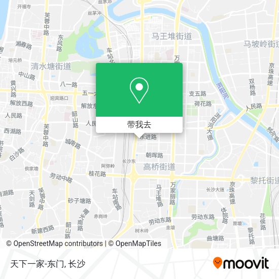 天下一家-东门地图