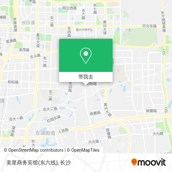美星商务宾馆(东六线)地图