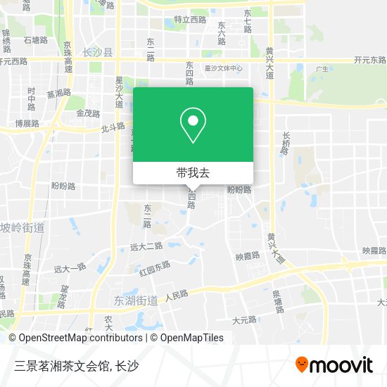 三景茗湘茶文会馆地图