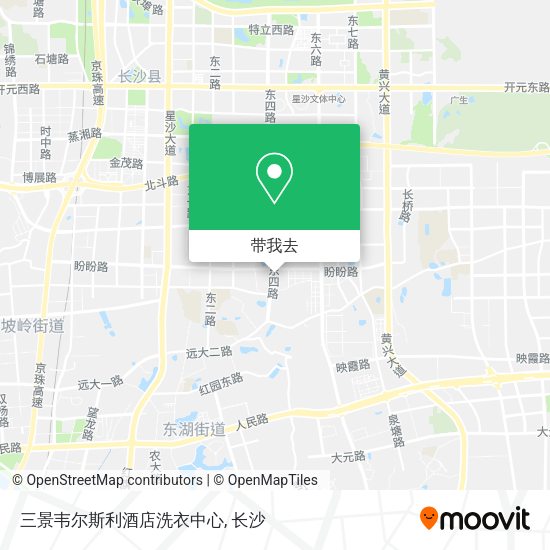 三景韦尔斯利酒店洗衣中心地图