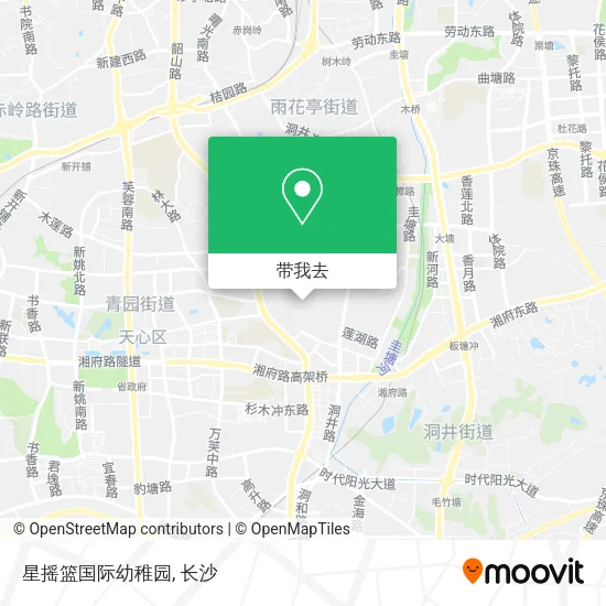 星摇篮国际幼稚园地图
