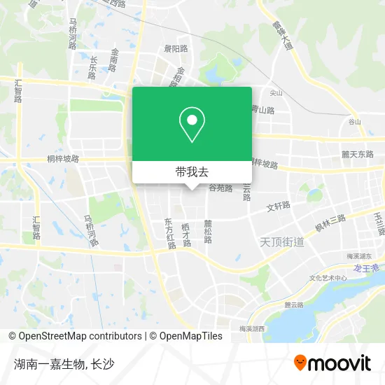 湖南一嘉生物地图