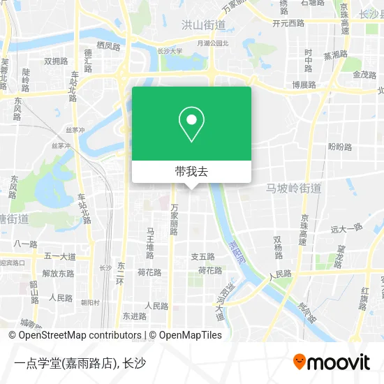 一点学堂(嘉雨路店)地图