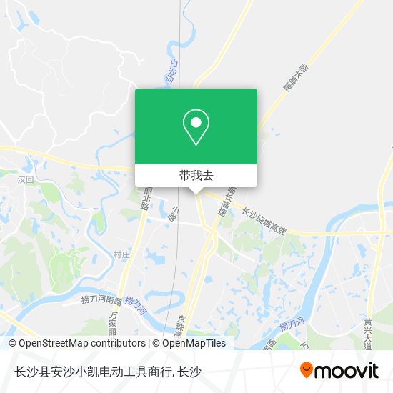 长沙县安沙小凯电动工具商行地图