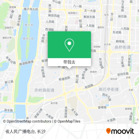省人民广播电台地图
