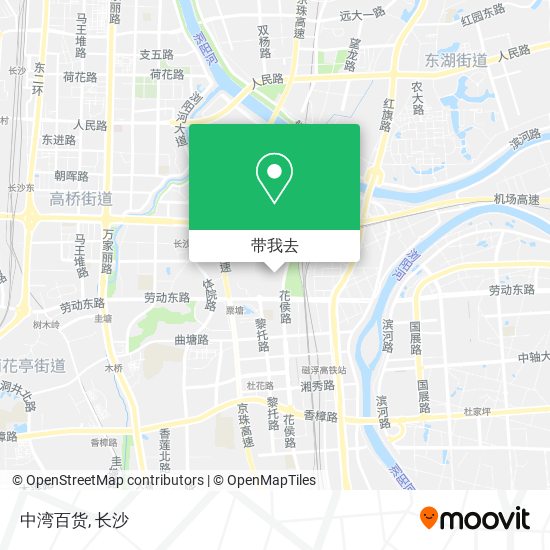 中湾百货地图