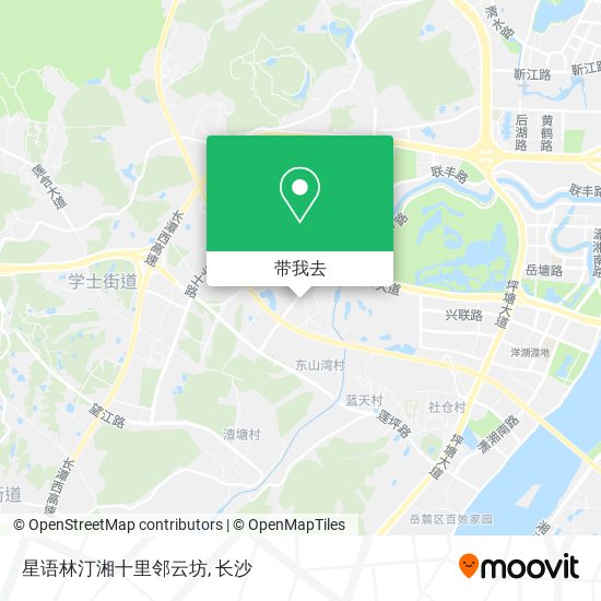 星语林汀湘十里邻云坊地图