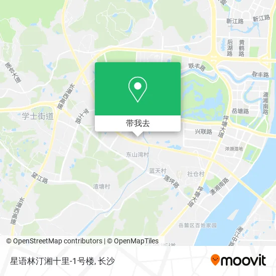 星语林汀湘十里-1号楼地图