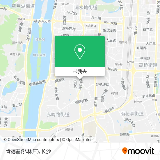 肯德基(弘林店)地图
