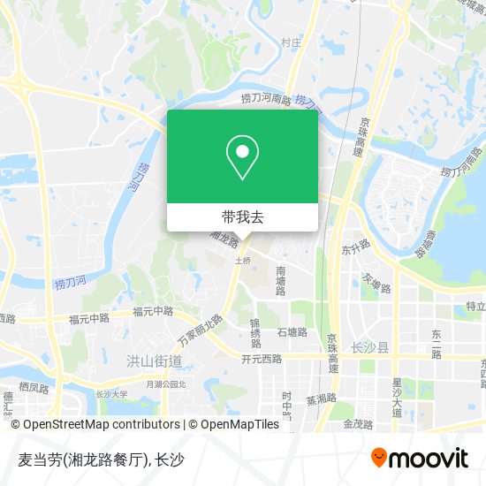 麦当劳(湘龙路餐厅)地图