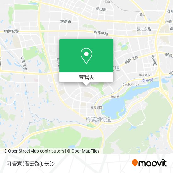 习管家(看云路)地图