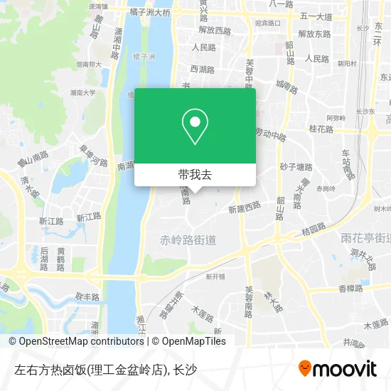 左右方热卤饭(理工金盆岭店)地图